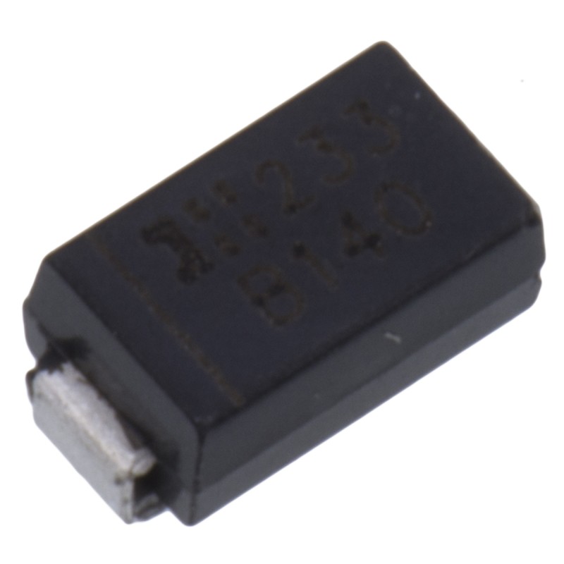 50 pcs - Diodes Inc 40V 1A, Schottky Diode, 2-Pin DO-214AC B140-13-F
