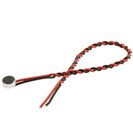 10 pcs - CUI Devices Omni-Directional, Wire Leads Condenser Microphone Element -25dB