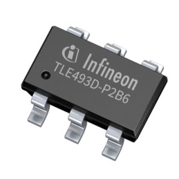 2 pcs - Infineon 3-Axis Surface Mount Position Sensor, PG-TSOP6-6-8, I2C, 6-Pin