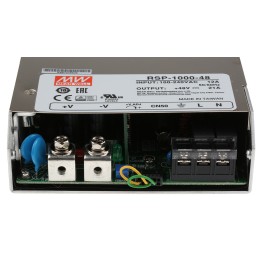 1 pcs - MEAN WELL Switching Power Supply, RSP-1000-48, 48V dc, 21A, 1kW, 1 Output, 127 - 370 V dc, 90 - 264 V ac