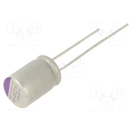 1 pcs x PANASONIC - 20SEQP100M - Capacitor: polymer, 100uF, 20VDC, SEQP, THT, ±20%, -55÷125°C, 1000h