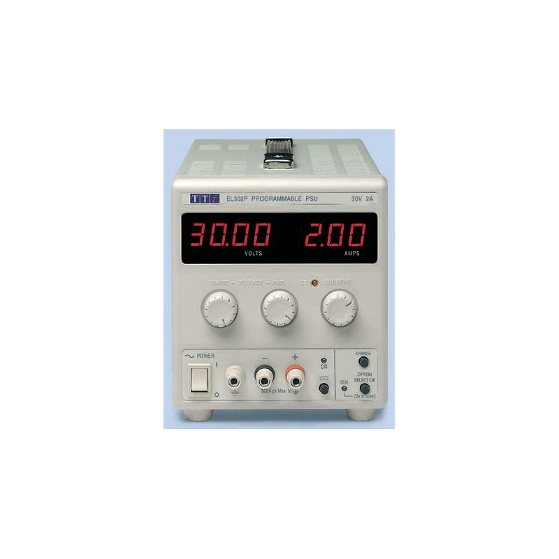 1 pcs - Aim-TTi EL302 Series Digital Bench Power Supply, 0 - 30V, 0 - 2A, 1-Output, 60W - UKAS Calibrated