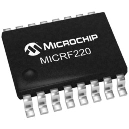2 pcs - Microchip MICRF220AYQS RF Receiver, 16-Pin QSOP