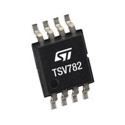 2 pcs - TSV782IYST STMicroelectronics, Operational Amplifier, Op Amp, RRIO, 30MHz, 2.0 - 5.5 V, 8-Pin MiniSO8