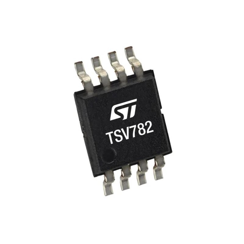 2 pcs - TSV782IYST STMicroelectronics, Operational Amplifier, Op Amp, RRIO, 30MHz, 2.0 - 5.5 V, 8-Pin MiniSO8