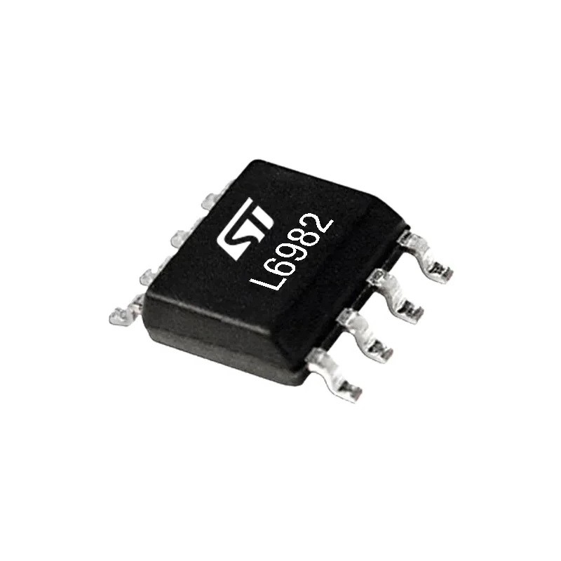 2 pcs - STMicroelectronics L6982N33DR, 1 Step-Down Converter, Voltage Regulator 2A, 3.3 V, 440 KHz 8-Pin, SO 8