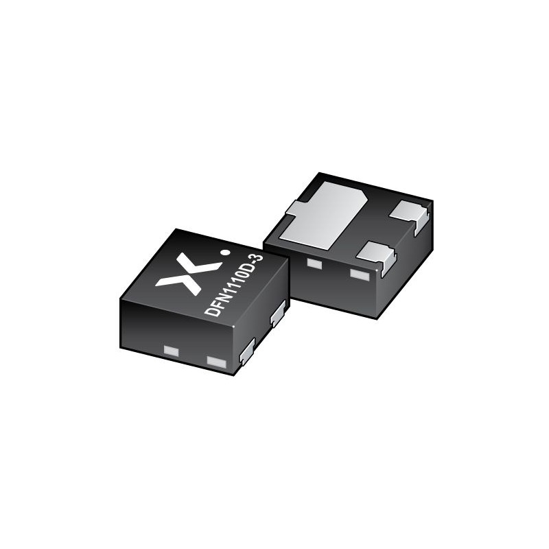 50 pcs - Nexperia BC807-16QBZ PNP Transistor, -500 mA, -45 V DFN1110D-3