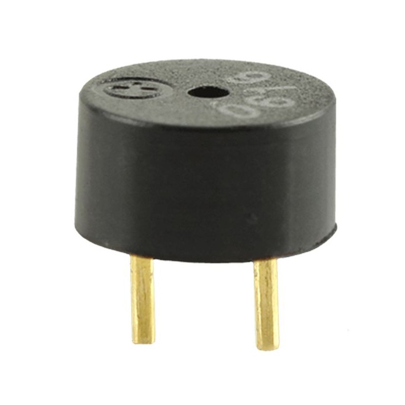 10 pcs - CUI Devices 80dB Through Hole External Magnetic Buzzer, 3V dc Min, 5V dc Max