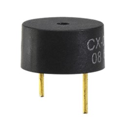 10 pcs - CUI Devices 80dB Through Hole Internal Magnetic Buzzer, 4V dc Min, 7V dc Max