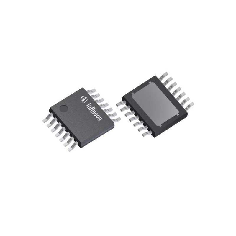 2 pcs - Infineon TLD60981EPXUMA2, Dual, Boost Converter, Boost, Buck, Flyback 100mA