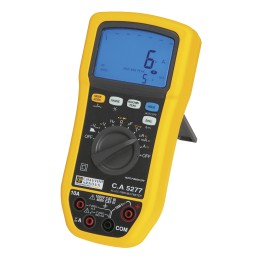 1 pcs - Chauvin Arnoux CA 5277 Handheld Digital Multimeter, True RMS, 10A ac Max, 10A dc Max, 1000V ac Max - RS Calibrated
