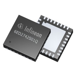 2 pcs - Infineon 6ED2742S01QXTMA1, 1 A, 5 - 140V 32-Pin, QFN32