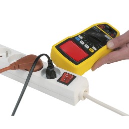 1 pcs - Chauvin Arnoux CA 5233 Handheld Digital Multimeter, True RMS, 10A ac Max, 10A dc Max, 600V ac Max - UKAS Calibrated