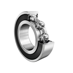 1 pcs - FAG 6316-2RSR-C3 Single Row Deep Groove Ball Bearing- Both Sides Sealed 80mm I.D, 170mm O.D