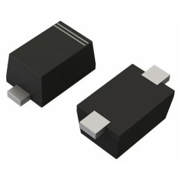 50 pcs - ROHM 60V 200mA, Schottky Rectifier & Schottky Diode, SOD-523-2 RB521SM-60FHT2R