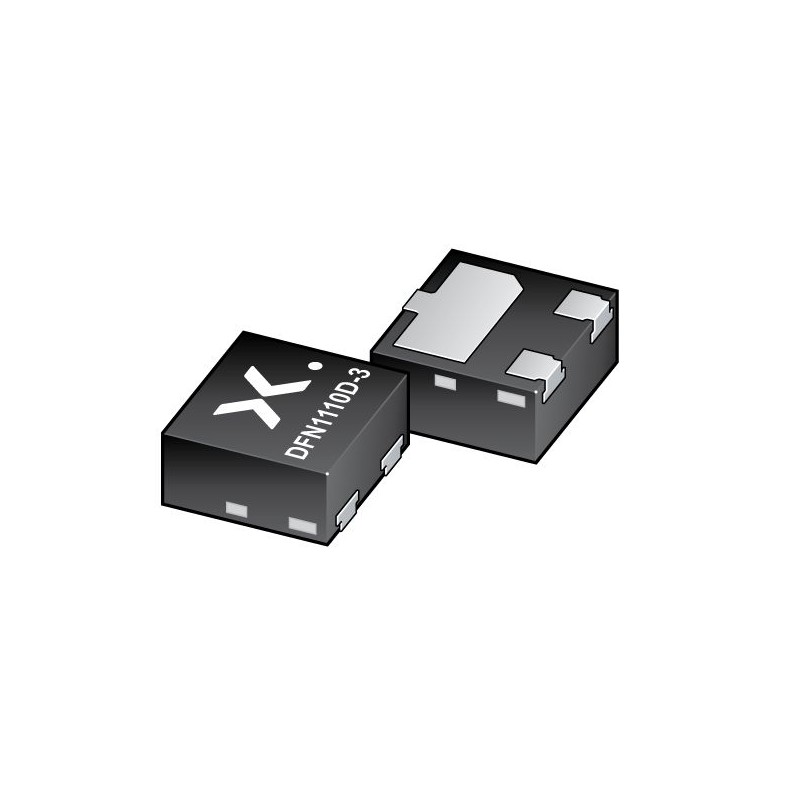 50 pcs - Nexperia BC807-40QB-QZ PNP Transistor, -500 mA, -45 V DFN1110D-3