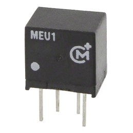 1 pcs - Murata Power Solutions MEU1 DC-DC Converter, 12V dc/ 83mA Output, 2.97 - 3.63 V dc Input, 1W, Through Hole,