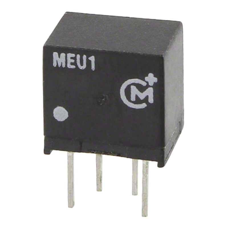 1 pcs - Murata Power Solutions MEU1 DC-DC Converter, 12V dc/ 83mA Output, 2.97 - 3.63 V dc Input, 1W, Through Hole,