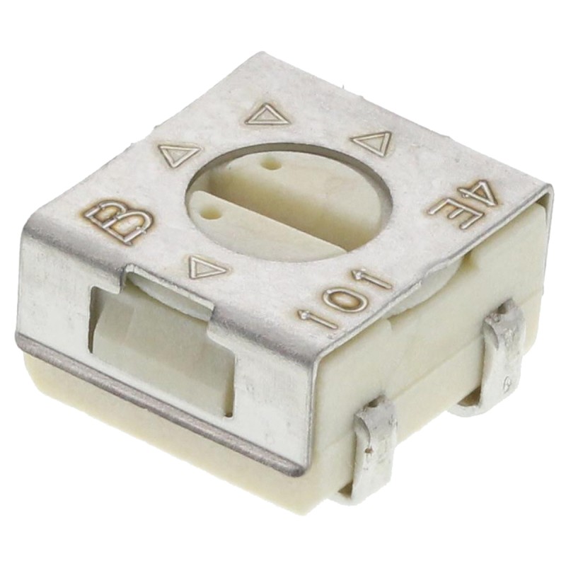 5 pcs - 100Ω, SMD Trimmer Potentiometer 0.25W Top Adjust Bourns, 3314