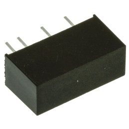 1 pcs - TRACOPOWER TMH DC-DC Converter, 5V dc/ 400mA Output, 21.6 - 26.4 V dc Input, 2W, Through Hole, +85°C Max Temp