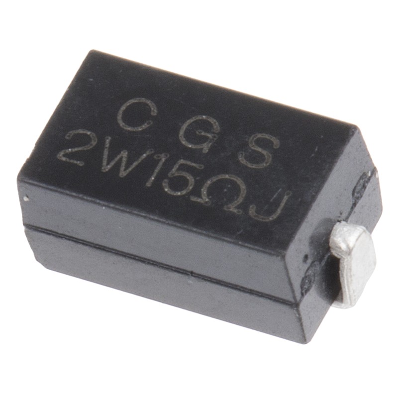 5 pcs - TE Connectivity 2.4Ω, 5329 (13573M) Wire Wound SMD Resistor ±5% 5W - SMW52R4JT