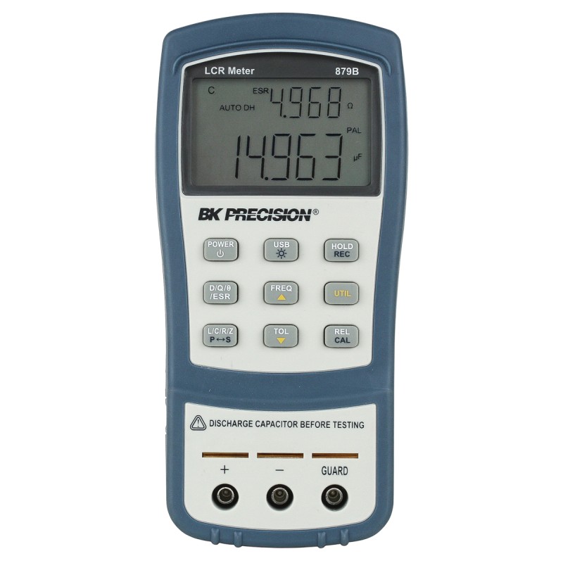 1 pcs - BK Precision BK879B Handheld LCR Meter 20mF, 10 MΩ, 1000H With RS Calibration