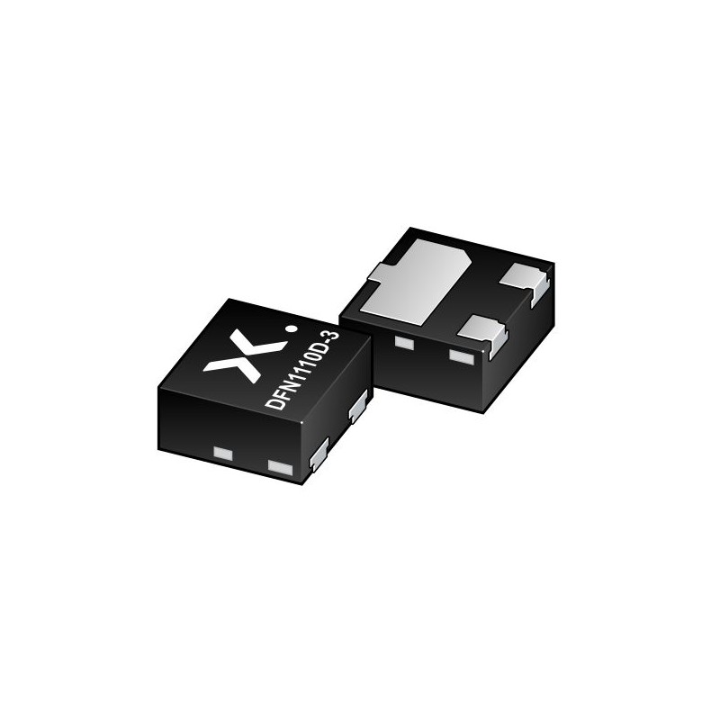 50 pcs - Nexperia PDTC114EQBZ 3 NPN Digital Transistor, 100 mA, 50 V DFN1110D-3