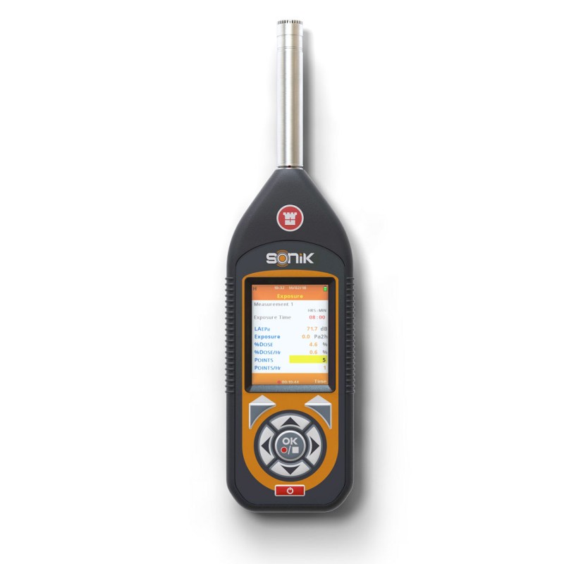 1 pcs - Castle 01GA142S Sound Level Meter, 25dB to 143dB, 20kHz max with RS Calibration