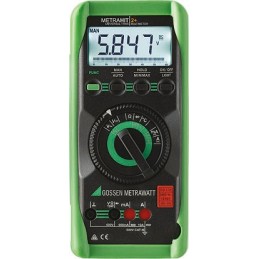 1 pcs - Gossen Metrawatt METRAHit 2+ Handheld Digital Multimeter, True RMS, 15A ac Max, 10A dc Max, 600V ac Max - UKAS