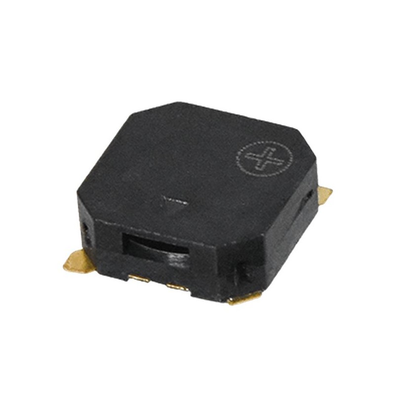 10 pcs - CUI Devices 90dB SMD External Magnetic Buzzer, 3.6V dc Min, 4.5V dc Max