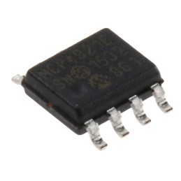 2 pcs - Microchip, DAC 12 bit- 1%FSR Serial (SPI/Microwire), 8-Pin SOIC
