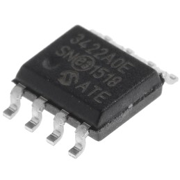 2 pcs - Microchip, Dual 18-bit- ADC 0.004ksps, 8-Pin SOIC