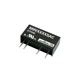 1 pcs - Murata Power Solutions NMV DC-DC Converter, 5V dc/ 200mA Output, 4.5 - 5.5 V dc Input, 1W, Through Hole, +85°C