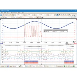 1 pcs - Pico Technology PQ010 PicoScope 2000 Series Digital PC Based Oscilloscope, 2 Analogue Channels, 70MHz, 16 Digital