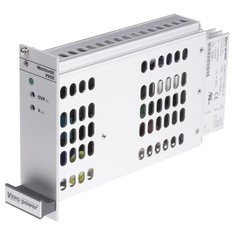 1 pcs - Eplax Switching Power Supply, 116-010064A, 12V dc, 5A, 60W, 1 Output, 115 V ac, 230 V ac Input Voltage