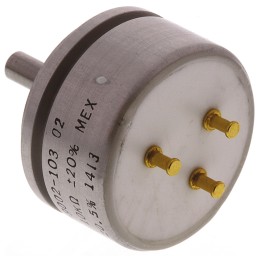 10 pcs - Vishay 2kΩ Rotary Potentiometer 1-Gang Servo Mount, 157S202MB9002