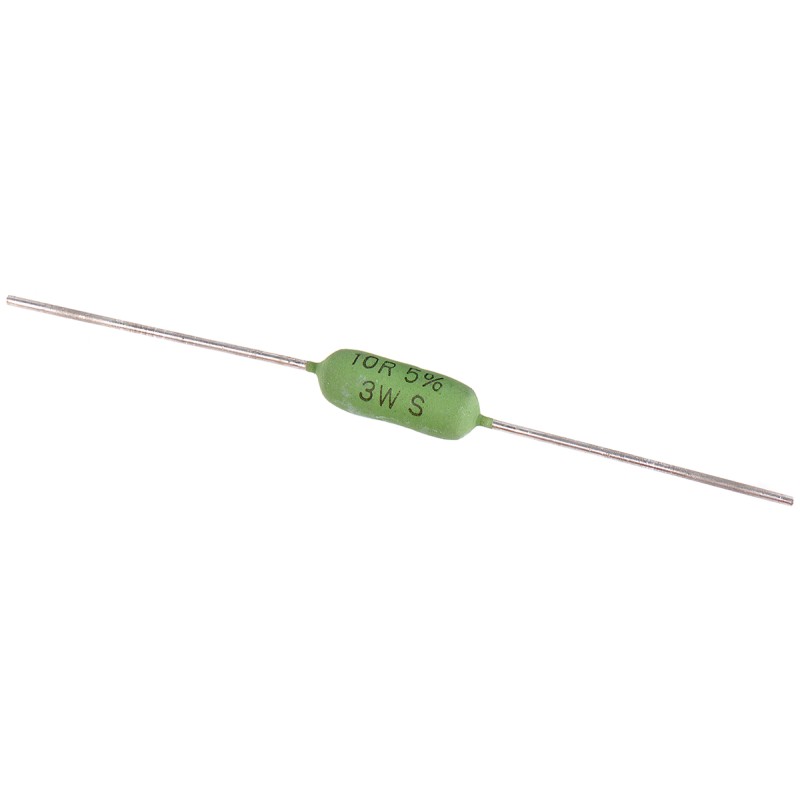 50 pcs - Vishay 10Ω Wire Wound Resistor 3W ±5% AC03000001009JACCS