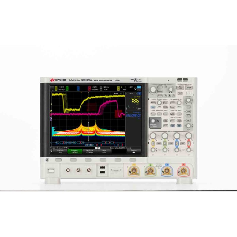 1 pcs - Keysight Technologies MSOX6004A InfiniiVision 6000 X Series Digital Bench Oscilloscope, 4 Analogue Channels, 1 -