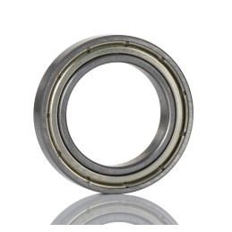 1 pcs - RS PRO 6803-2Z Single Row Deep Groove Ball Bearing- Both Sides Shielded 17mm I.D, 26mm O.D