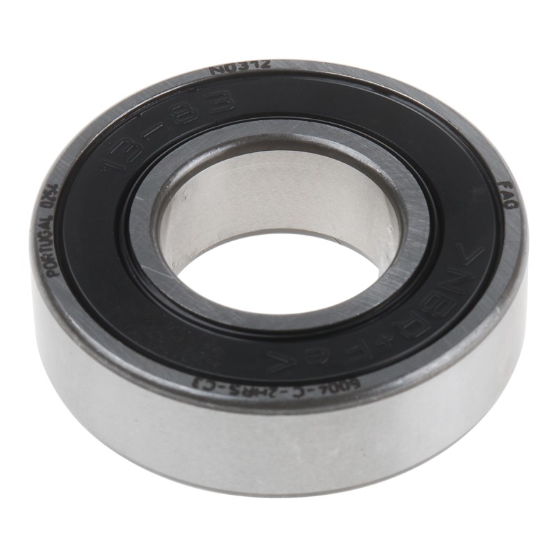1 pcs - FAG 6004-C-2HRS-C3 Single Row Deep Groove Ball Bearing- Both Sides Sealed 20mm I.D, 42mm O.D