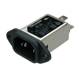 1 pcs - TDK-Lambda Inlet Filter, for use with Single Phase Power Supply