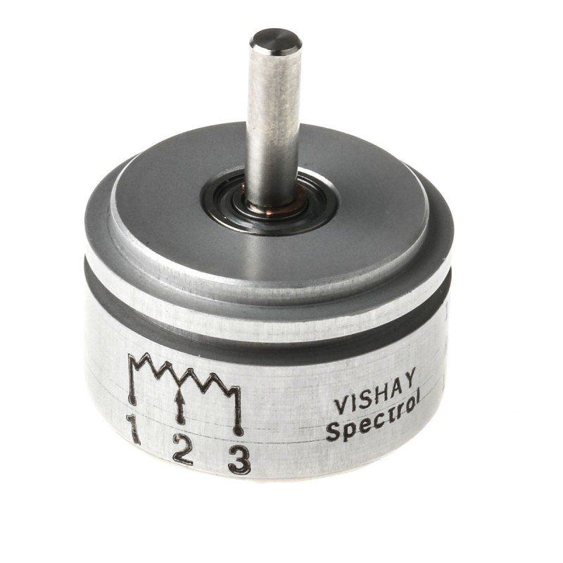 10 pcs - Vishay 10kΩ Rotary Potentiometer 1-Gang Servo Mount, 157S103MB9002