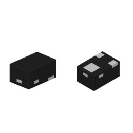 50 pcs - Plastic P-Channel MOSFET, 200 mA, 30 V, 3-Pin X2-DFN0604-3 Diodes Inc DMP32D9UFO-7B