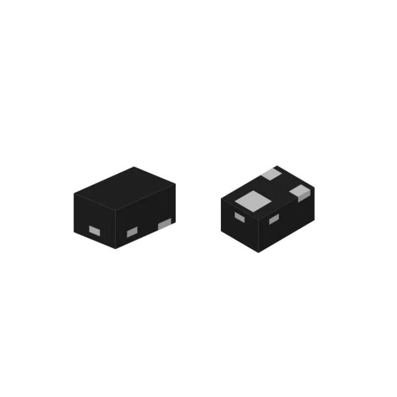 50 pcs - Plastic P-Channel MOSFET, 200 mA, 30 V, 3-Pin X2-DFN0604-3 Diodes Inc DMP32D9UFO-7B