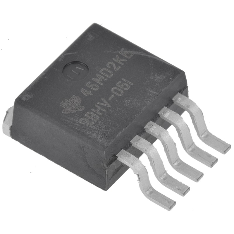 2 pcs - Texas Instruments, TL2575HV-05IKTTR Switching Regulator, 1-Channel 1A Adjustable 5-Pin, D2PAK