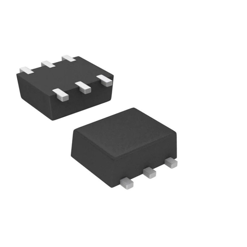 50 pcs - Dual N-Channel MOSFET, 500 mA, 20 V, 6-Pin SC-89-6 Vishay SI1034CX-T1-GE3