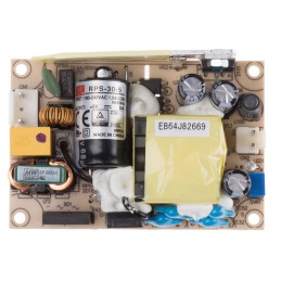 1 pcs - MEAN WELL Switching Power Supply, RPS-30-5, 5V dc, 6A, 30W, 1 Output, 80 - 264V ac Input Voltage