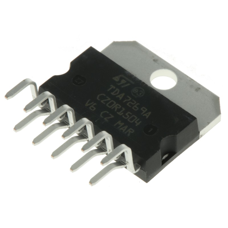 2 pcs - STMicroelectronics,Audio14W, 11-Pin MULTIWATT V TDA7269A