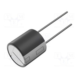 10 pcs x PANASONIC - ECA1JM100B - Capacitor: electrolytic, THT, 10uF, 63VDC, Ø5x11mm, Pitch: 5mm, ±20%