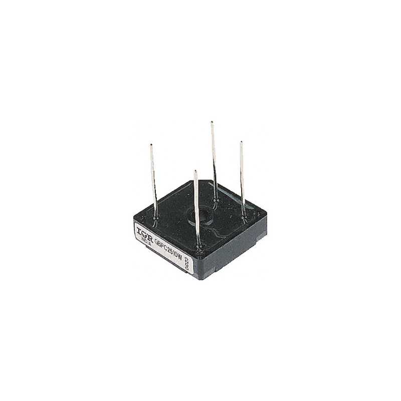 2 pcs - Vishay Bridge Rectifier, 12A, 600V, 4-Pin